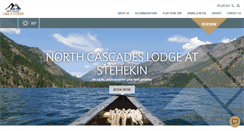 Desktop Screenshot of lodgeatstehekin.com